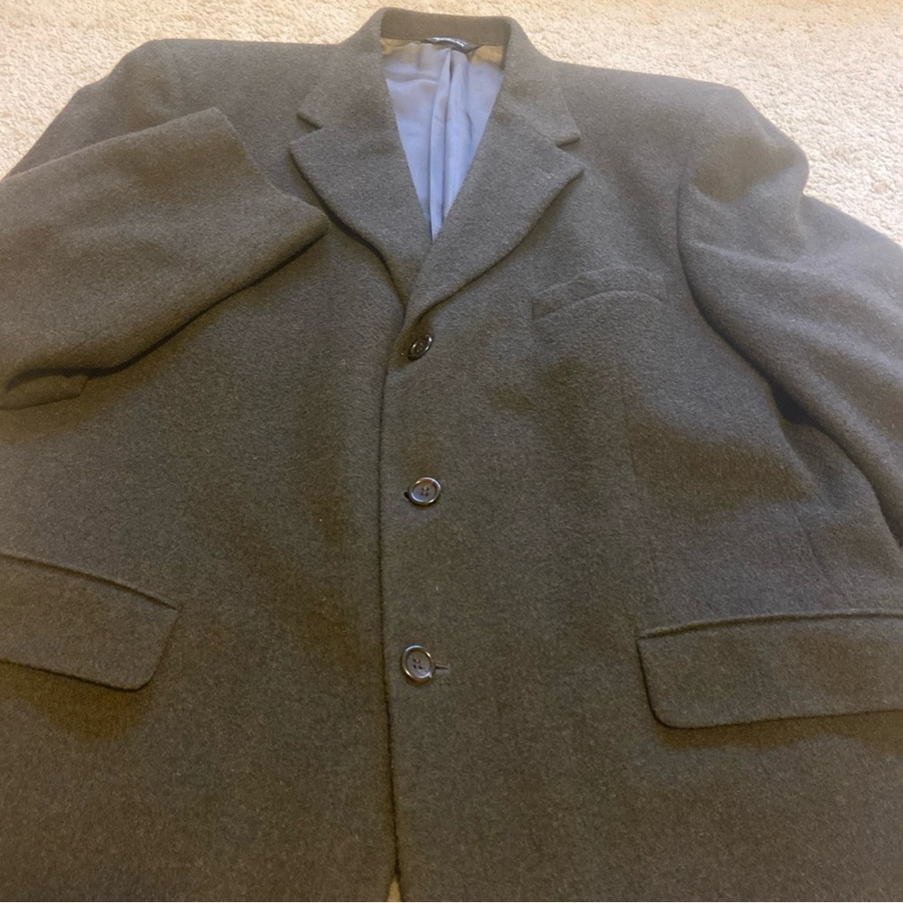 Canali Brown Sport Coat 100% Camel Hair 44R